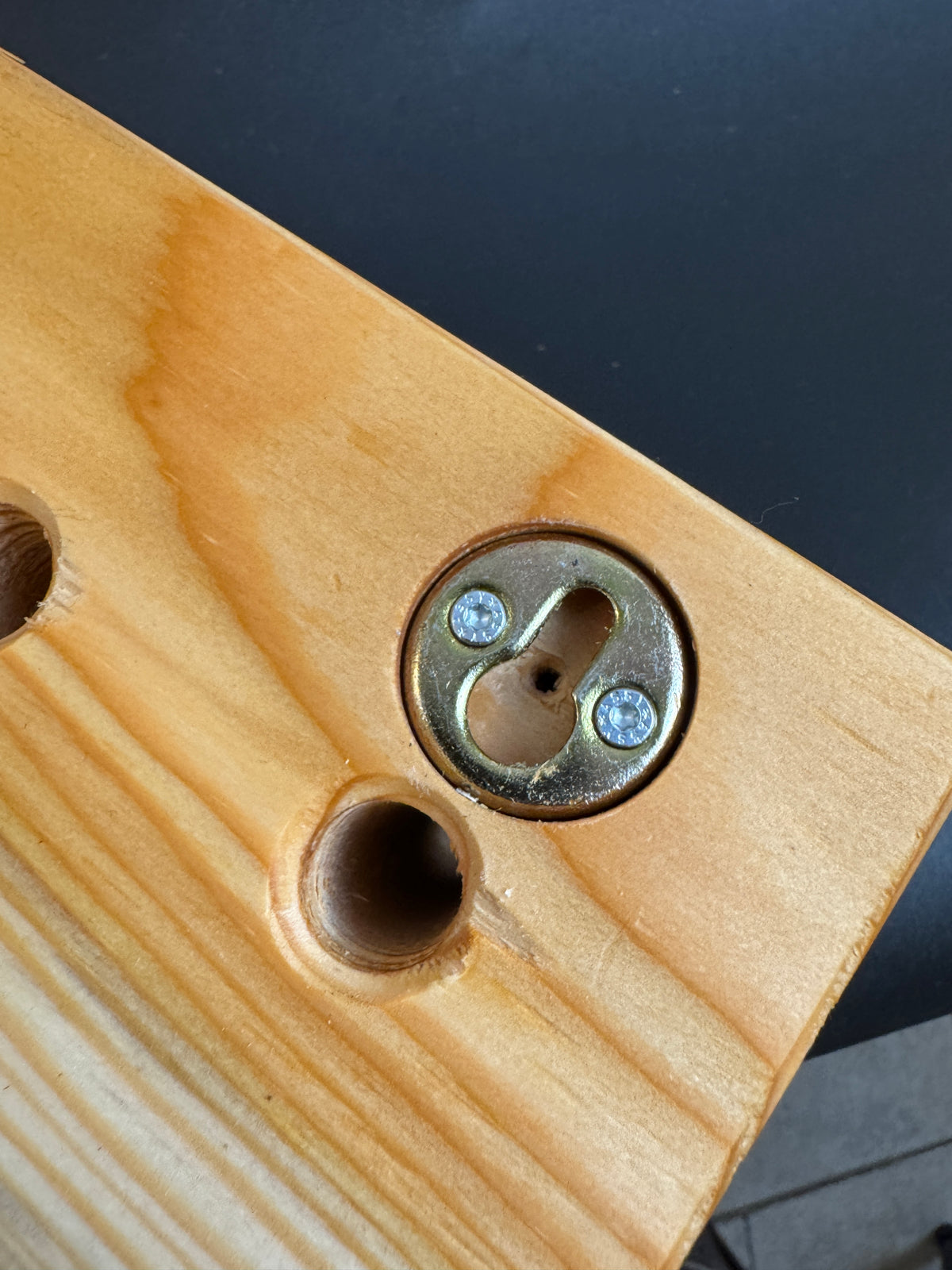 Messer oder Schlüsselbalken aus Lärche 30 cm