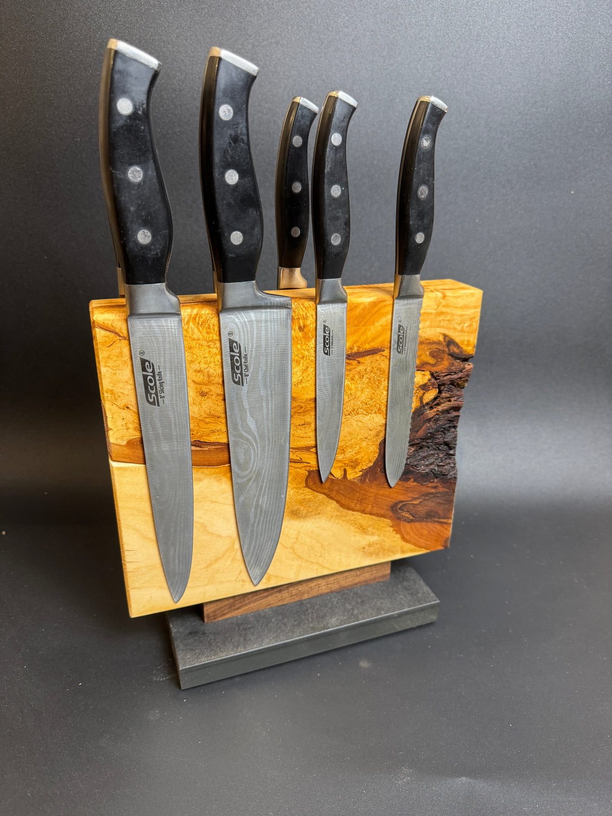 Besonderer Messerblock aus Lindenmaser Nr. 57