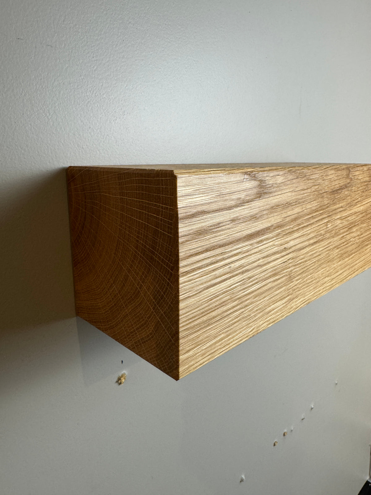 Messer oder Schlüsselbalken aus Eiche 30 cm