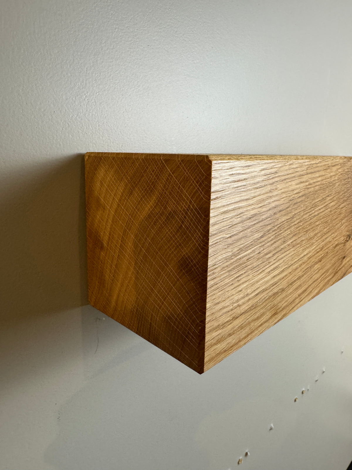 Messer oder Schlüsselbalken aus Eiche 45 cm