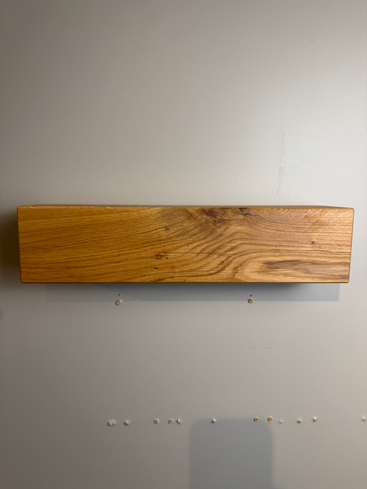 Messer oder Schlüsselbalken aus Eiche 45 cm