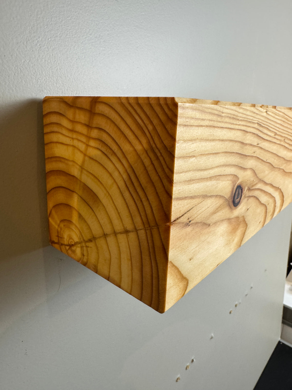 Messer oder Schlüsselbalken aus Lärche 45 cm