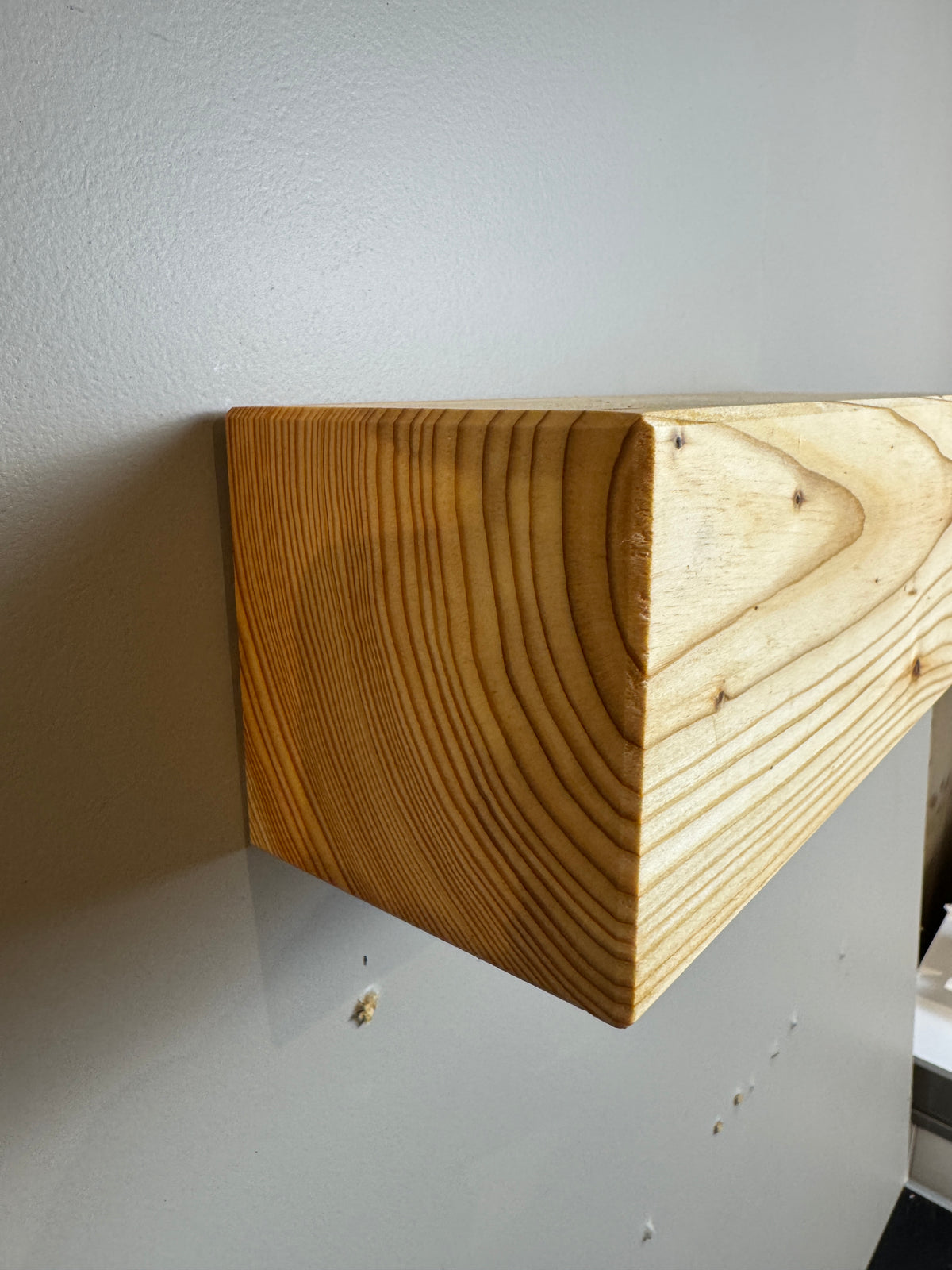 Messer oder Schlüsselbalken aus Lärche 30 cm