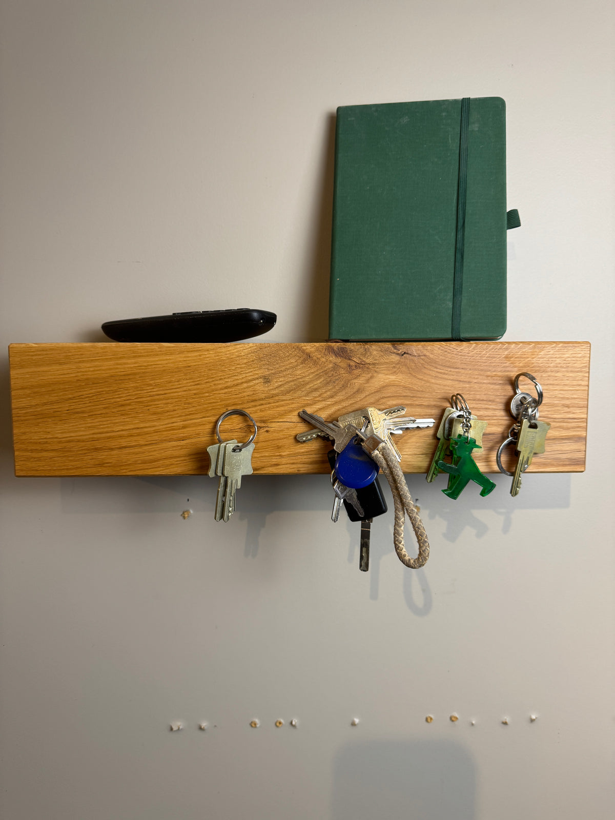 Messer oder Schlüsselbalken aus Eiche 45 cm